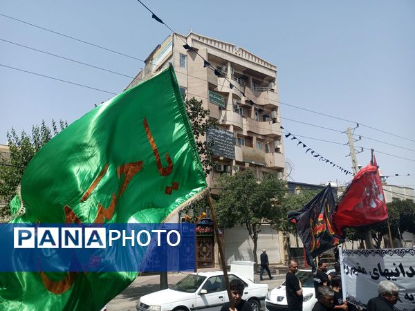 دسته‌های عزاداری در رباط کریم