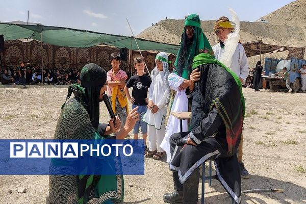 مراسم تعزیه خوانی اربعین حسینی در شهر نیشابور