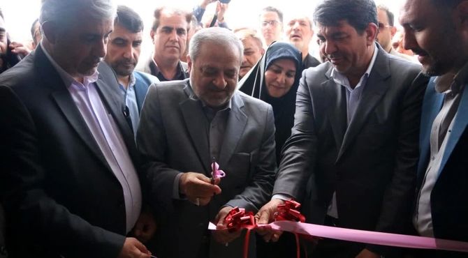 افتتاح دبستان ۶ کلاسه قدس در سرجاز جیرفت با حضور وزیر آموزش و پرورش 