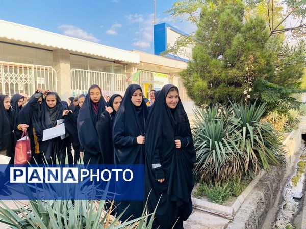 اعزام دانش‌آموزان شهرستان مه‌ولات به اردوی راهیان نور