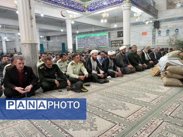 مراسم باشکوه یادواره شهدای شهرستان اسدآباد