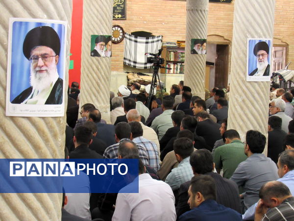 مراسم گرامیداشت شهدای اقتدار ایران اسلامی با حضور پرشور مردم و مسئولان در سنندج