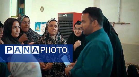اردوی جهادی کاروان نشاط و تربیت در روستای قوچ پلنگ شهرستان کاشمر