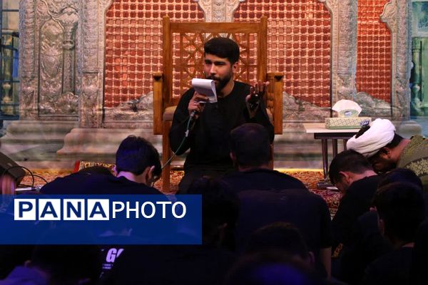 جوانان کاشمری در شب تاسوعا سنگ تمام گذاشتند