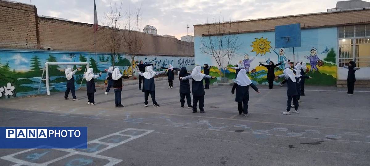 کارگاه آموزشی مدرسه حیات «حلقه‌های یادگیری تربیت‌بدنی» در مدرسه شهید احمد خاقانی شهرستان شیروان