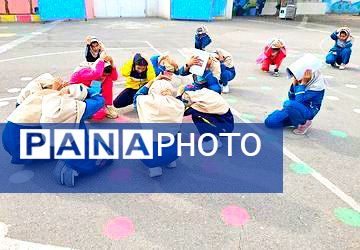 مانور زلزله در دبستان سمیه