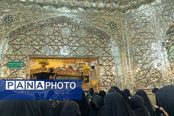 حرم حضرت معصومه، در ماتم غم هشتمین اختر تابناک امامت