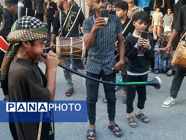 آیین سنتی علم‌گردانی در شهرستان میناب 