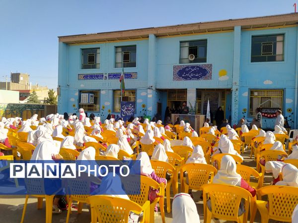 دبستان دخترانه گوهرشاد بیرجند میزبان پویش کاشی حرم 