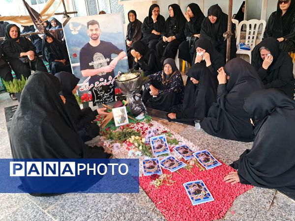 چهلمین روز شهادت مدافع امنیت شهید محمد حیدری قادیکلایی قائمشهر 
