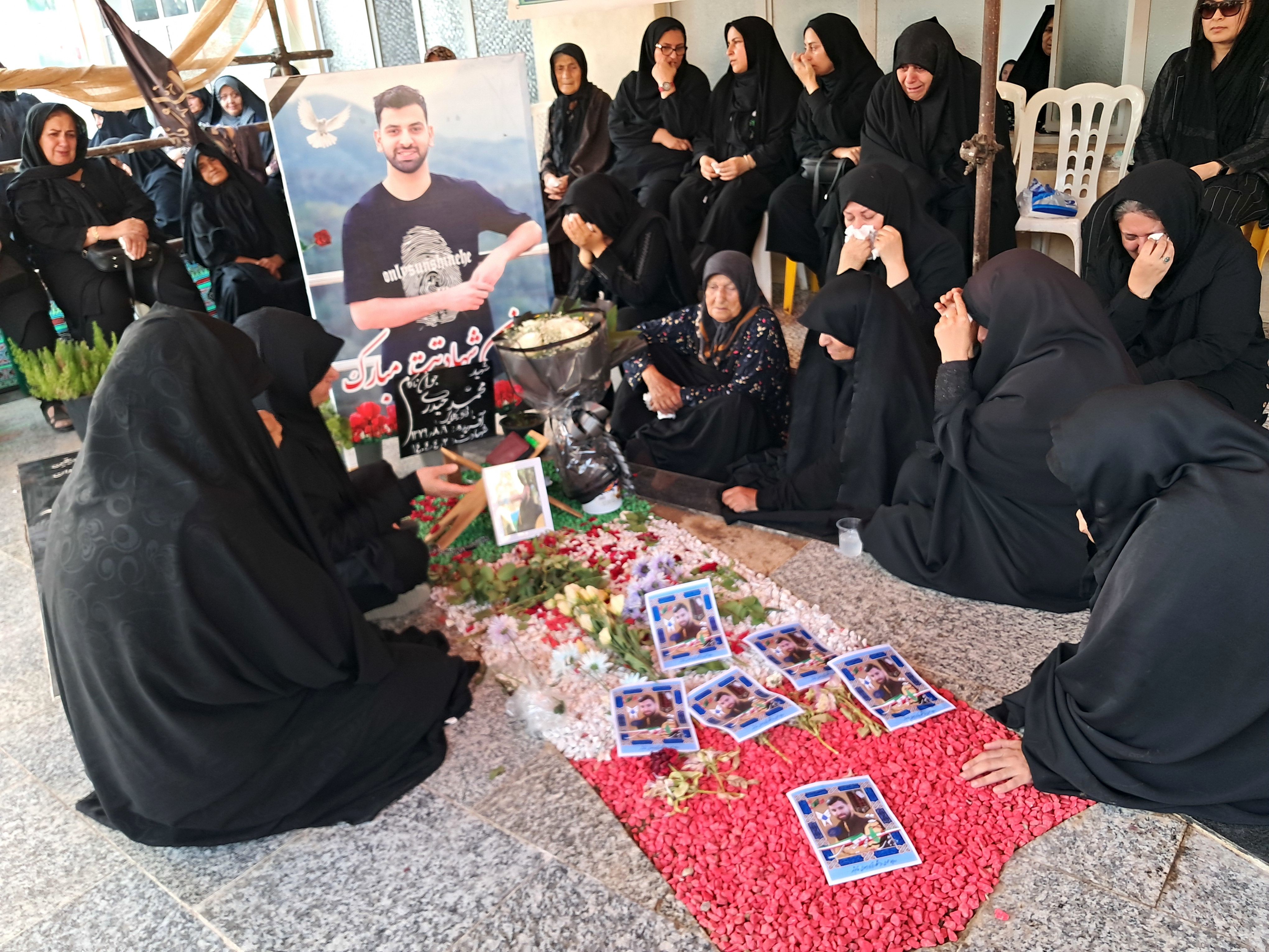 چهلمین روز شهادت مدافع امنیت شهید محمد حیدری قادیکلایی قائمشهر 