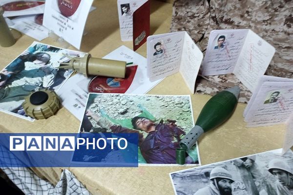 نمایشگاه فرهنگی_هنری و جشن ایرانمون در دبستان شهید آقچه‌لو رباط‌کریم