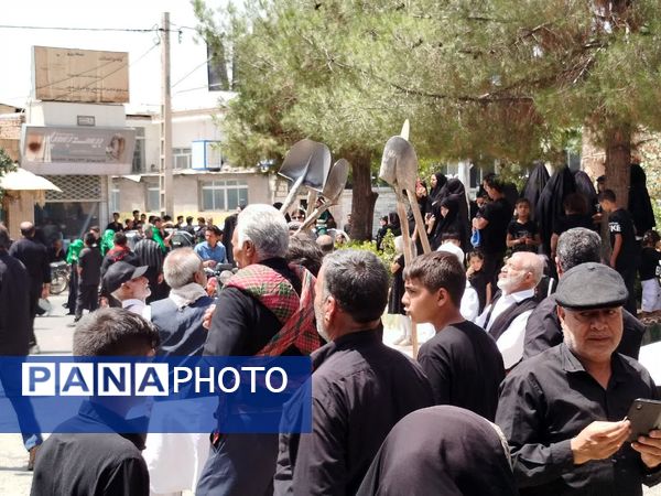 تلاش پرشور نوکران و پیرغلامان اباعبدالله الحسین در روستای فدافن