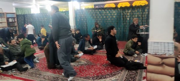 مراسم احیای شب بیست و سوم ماه مبارک رمضان در مسجد سید الشهدا شهرستان شیروان