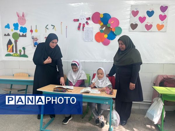 بازدید سرگروه‌های آموزشی از مدارس خاتم 