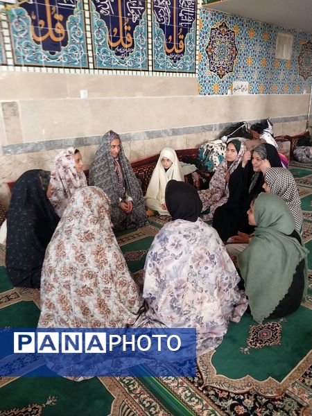 مراسم معنوی اعتکاف در مسجد صاحب الزمان جوادیه