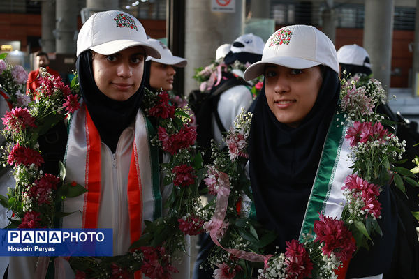 بازگشت کاروان ورزشی تیم‌های ملی دانش‌آموزی ایران از مسابقات ژیمنازیاد جهانی 2024 بحرین