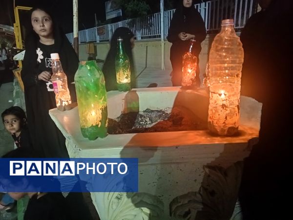 مراسم شام غریبان در شهر تیتکانلو