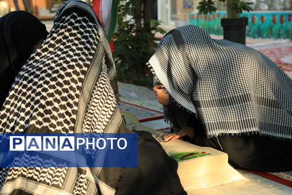 حال و هوای دختران هنرستانی قم در بازدید از یادمان‌های عملیاتی جنوب کشور