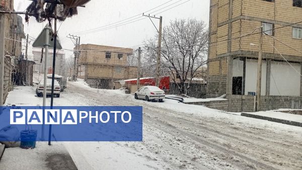 مارکده در آغوش سپیدی برف