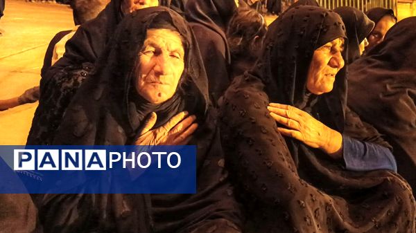 مراسم عزاداری و سینه‌زنی شب دوم محرم در شهرستان مارگون