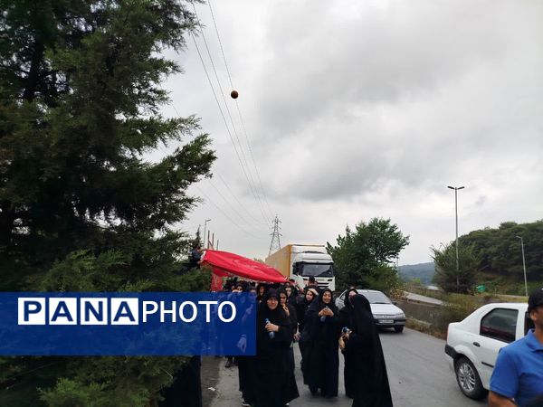 پیاده‌روی اربعین حسینی در آمل 