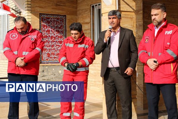 مانور سراسری زلزله و ایمنی در پردیس