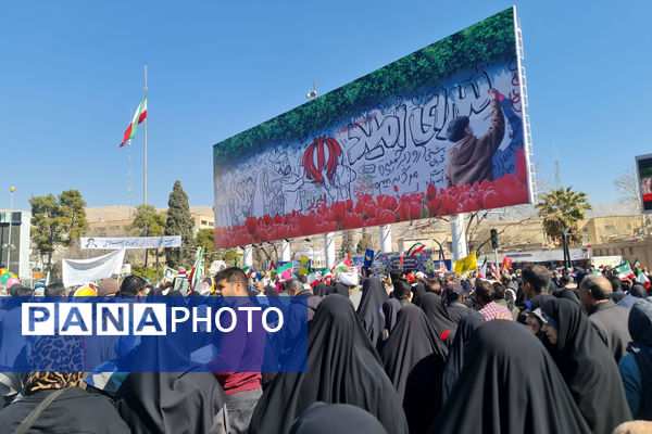 چهل و ششمین سالگرد پیروزی انقلاب  و راهپیمایی 22 بهمن در شیراز