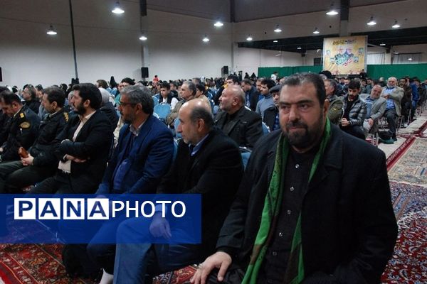 بزرگداشت پنجمین سالگرد شهادت شهید حاج قاسم سلیمانی در مصلی شهر قیامدشت ناحیه یک ری