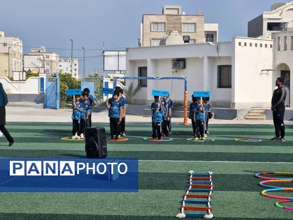 برگزاری المپیاد ورزشی درون مدرسه‌ای در قشم 