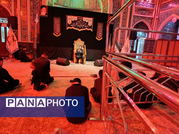 برگزاری مراسم عزاداری شب دوم  ماه محرم در تکیه ابوالفضلی نیشابور