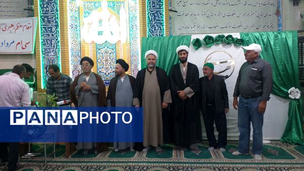 حضور امام جمعه تربت حیدریه در جشن اهالی سربالا