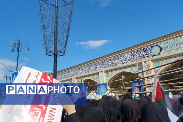تشییع پیکر شهیده معصومه کرباسی