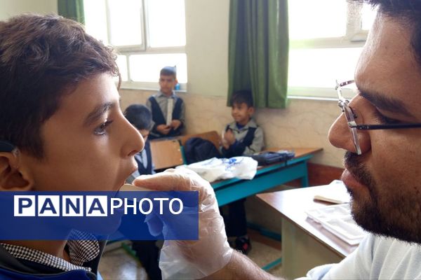 مدرسه مهرآفرین، کانون آغازین هفته ملی بهداشت دهان و دندان در شهرستان لردگان