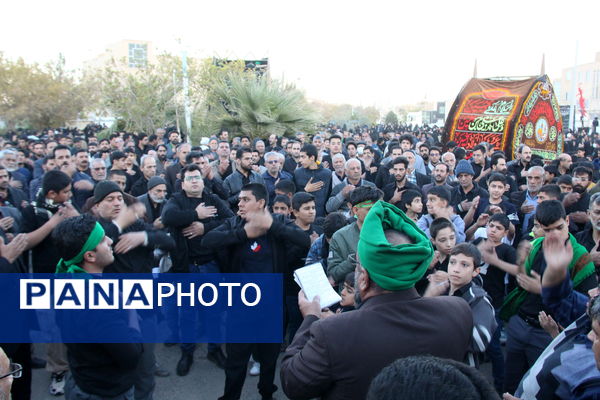 دسته عزای شهادت حضرت فاطمه الزهرا (س) در امامشهر یزد