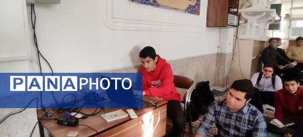 هیات هفتگی دانش‌آموزی در دبیرستان شاهد ابوذر غفاری نیشابور 