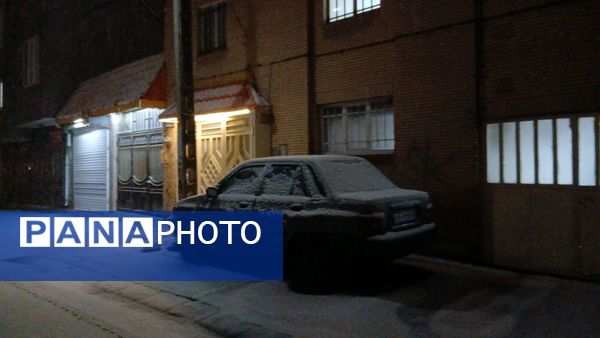 اواخر پاییز و سفید پوش شدن شهر