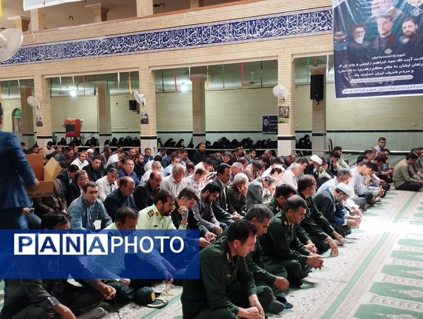  مراسم سوگواری به‌مناسبت شهادت شهدای خدمت در شهرستان چرداول
