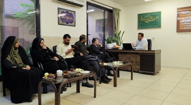 بازدید مدیرکل قرآن عترت و نماز وزارت آموزش و پرورش از مدارس قرآنی حفظ محور آموزش و پرورش ناحیه ۳