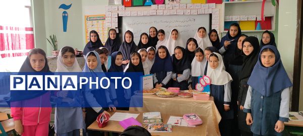 نهار سالم به مناسبت روز جهانی غذا و پوکی استخوان در مدرسه شهید خاقانی شیروان