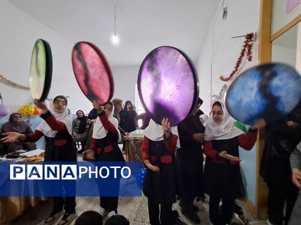 جشن اعیاد شعبانیه در دبستان شهید حشمت الله احمدپور قائمشهر