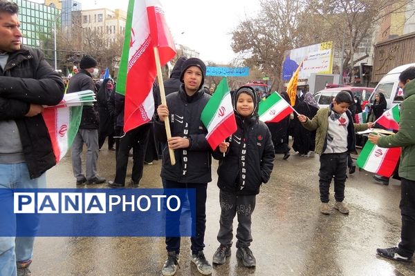 راهپیمایی باشکوه ۲۲ بهمن ماه شهرستان بجنورد 