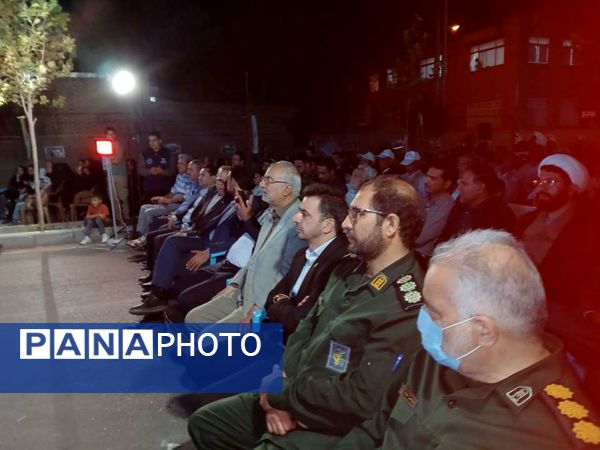 گرامیداشت ۲۲ شهید محله فردوسی خلیل‌آباد