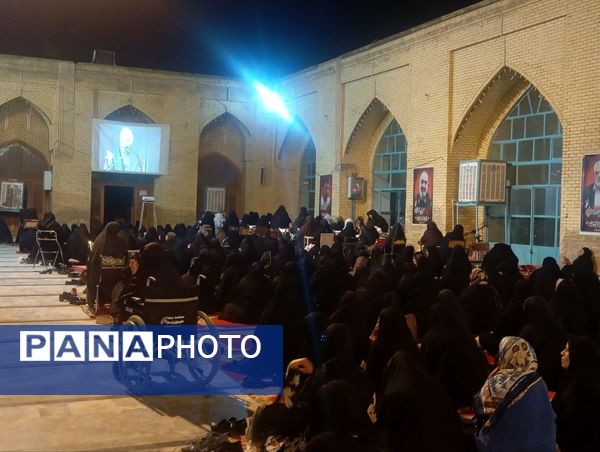 مراسم عزاداری سیدالشهدا (ع) در مسجد جامع نیشابور