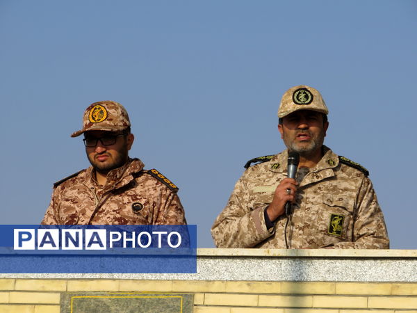 رزمایش گردان‌های بیت‌المقدس و کوثر هشترود 