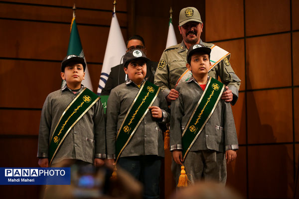 مراسم نمادین بزرگداشت روز آموزش همگانی حفاظت محیط زیست