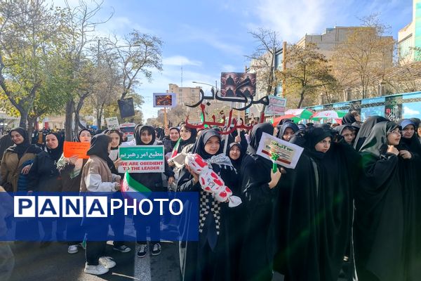 حماسه باشکوه یوم ا... ۱۳ آبان در استان اردبیل 