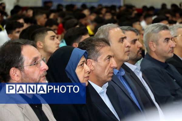 آیین افتتاحیه مسابقات کشوری ورزشی دانش‌آموز ان در رودهن