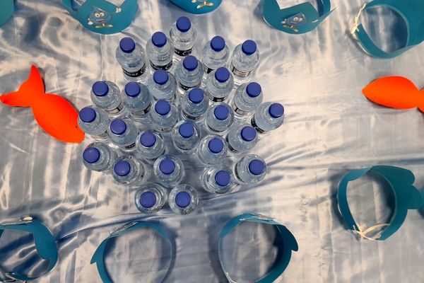 جشن آب و جشن قرآن در دبستان پورشهریاری 