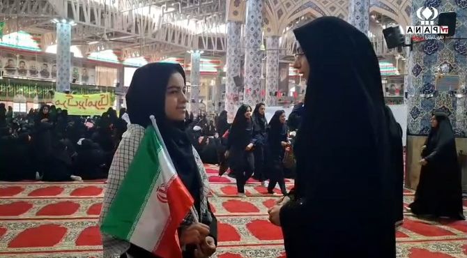 راهپیمایی پرشور ۱۳ آبان در شهرستان اردکان